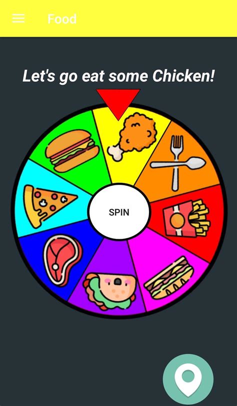 food roulette app